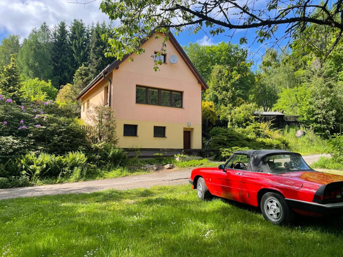 Chata Vysoká Štola Nejdek Esterno foto